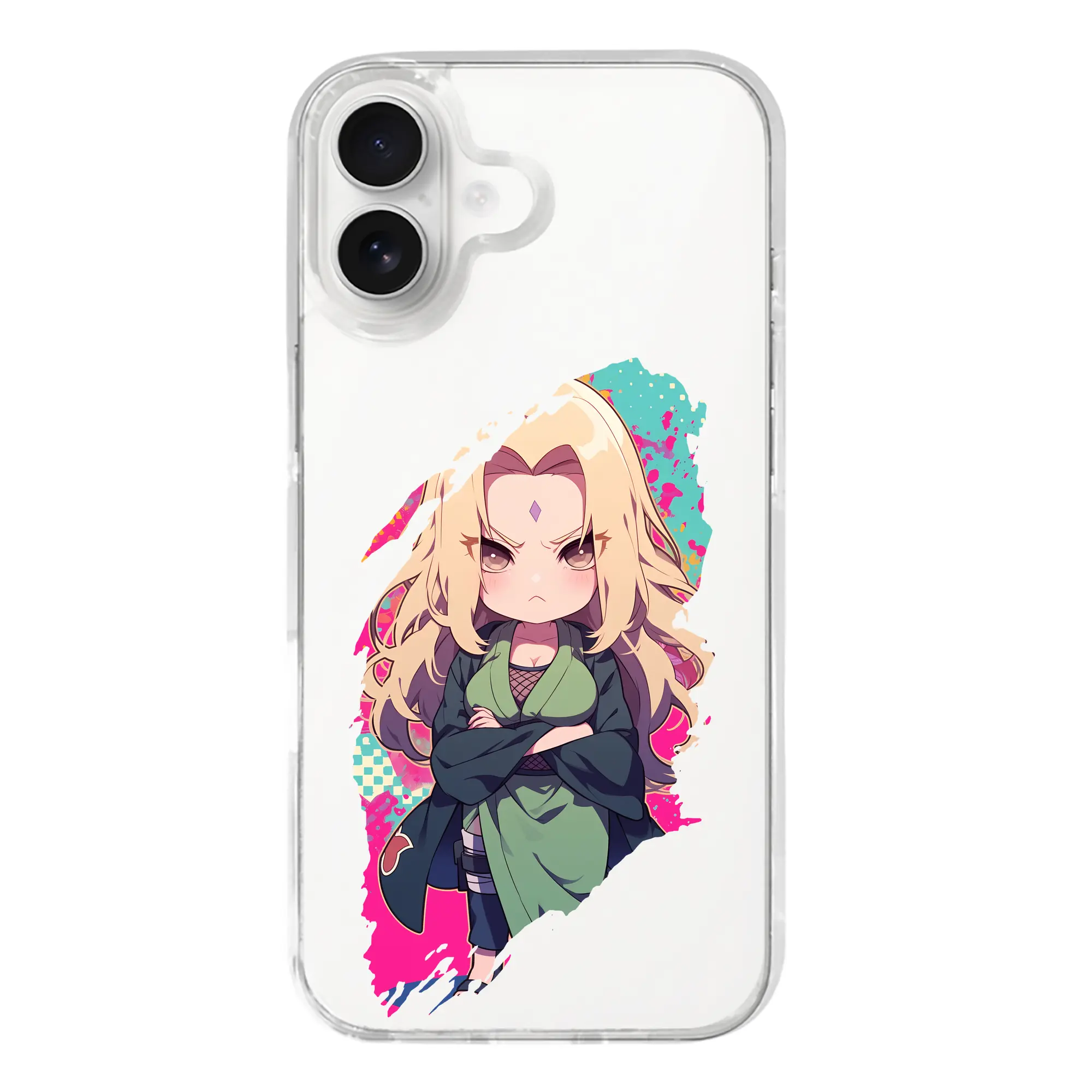 ナルト グッズ 綱手 - iPhone 17シリーズ 透明スマホケース – 薄型・耐衝撃・精密フィット保護カバー